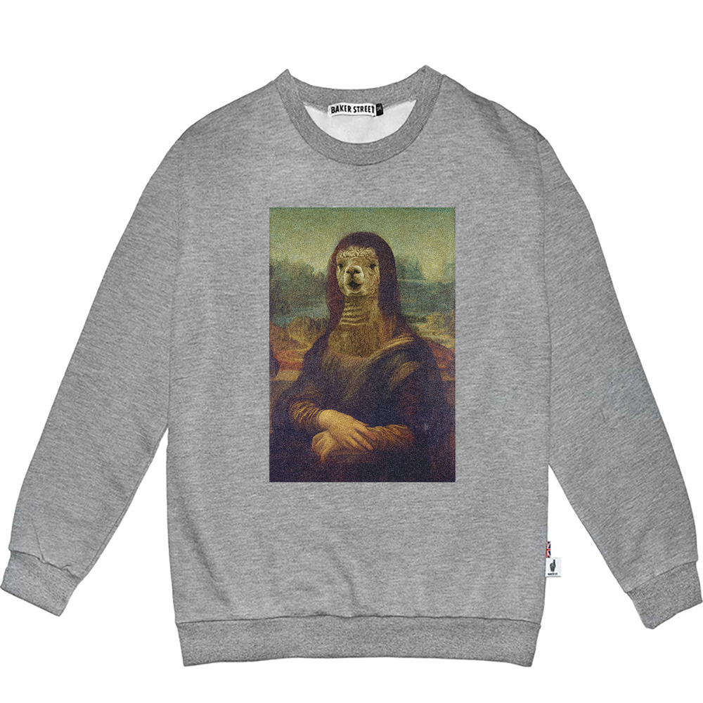 Monalpaca 高磅數長袖圓T