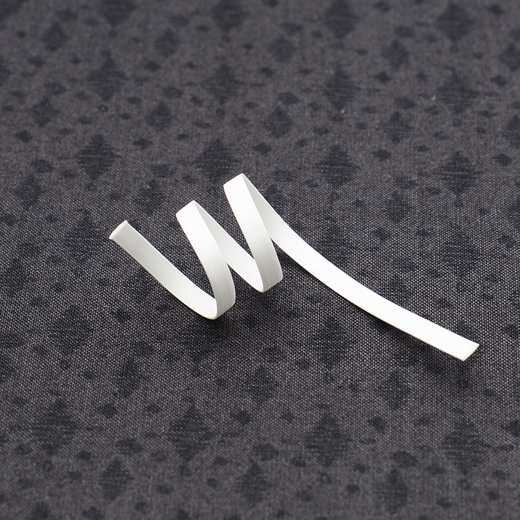 白色塑型用塑膠扁條【可連續長度販售】