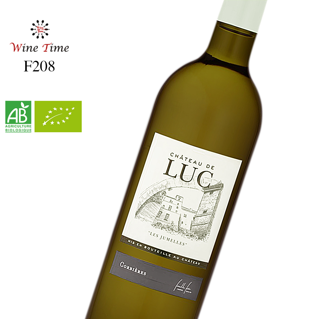 Chateau de Luc Jumelles Blanc Corbieres 2018Corbières AOC, Languedoc-Roussillon