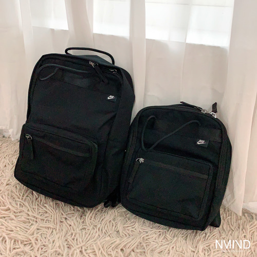nike black tanjun backpack