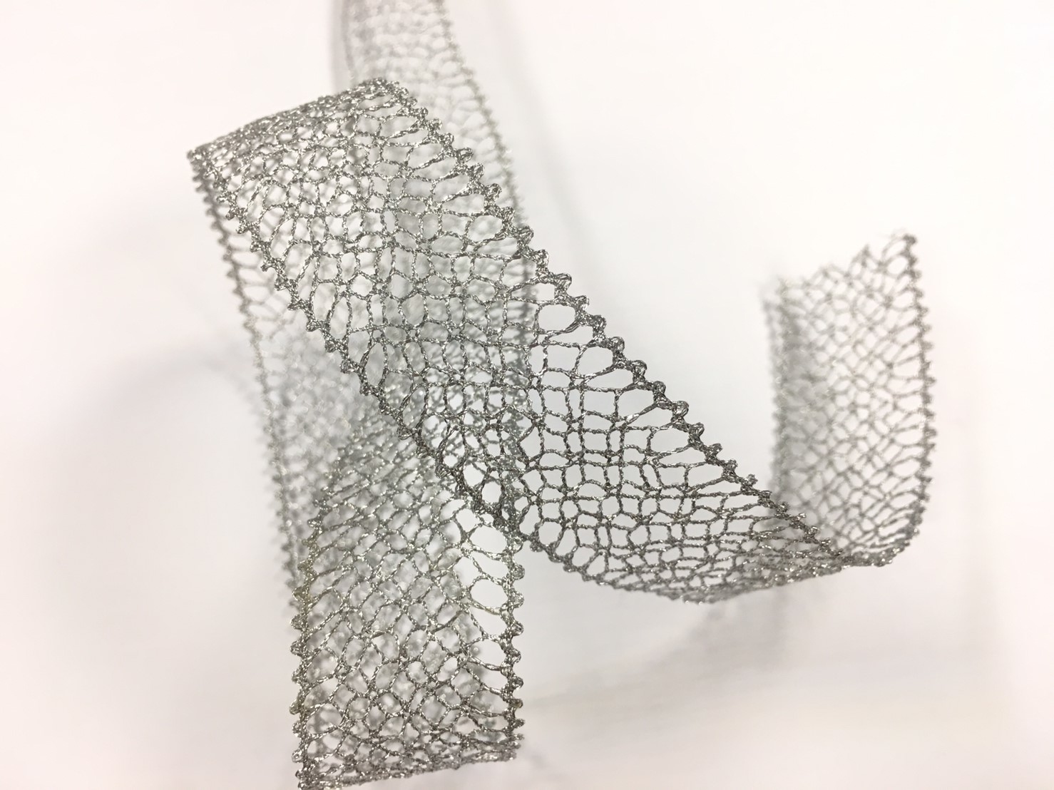 Torchon蕾絲金蔥紗/菱網編織/22mm