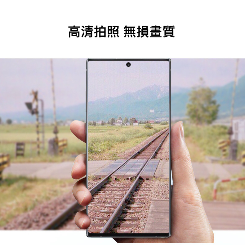 【VP吸血鬼】 NOTE10/NOTE10+/S10/S10+ 透明鏡頭玻璃保護貼（0.2mm軟性玻璃）一組2張