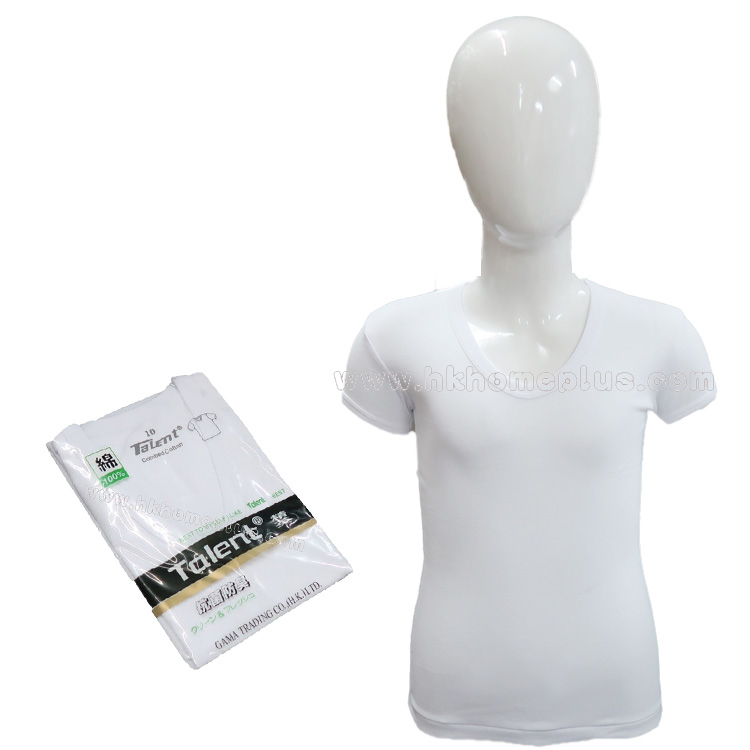 3件裝 精英牌: 童裝薄身大圓領短袖衫 (6-16碼)