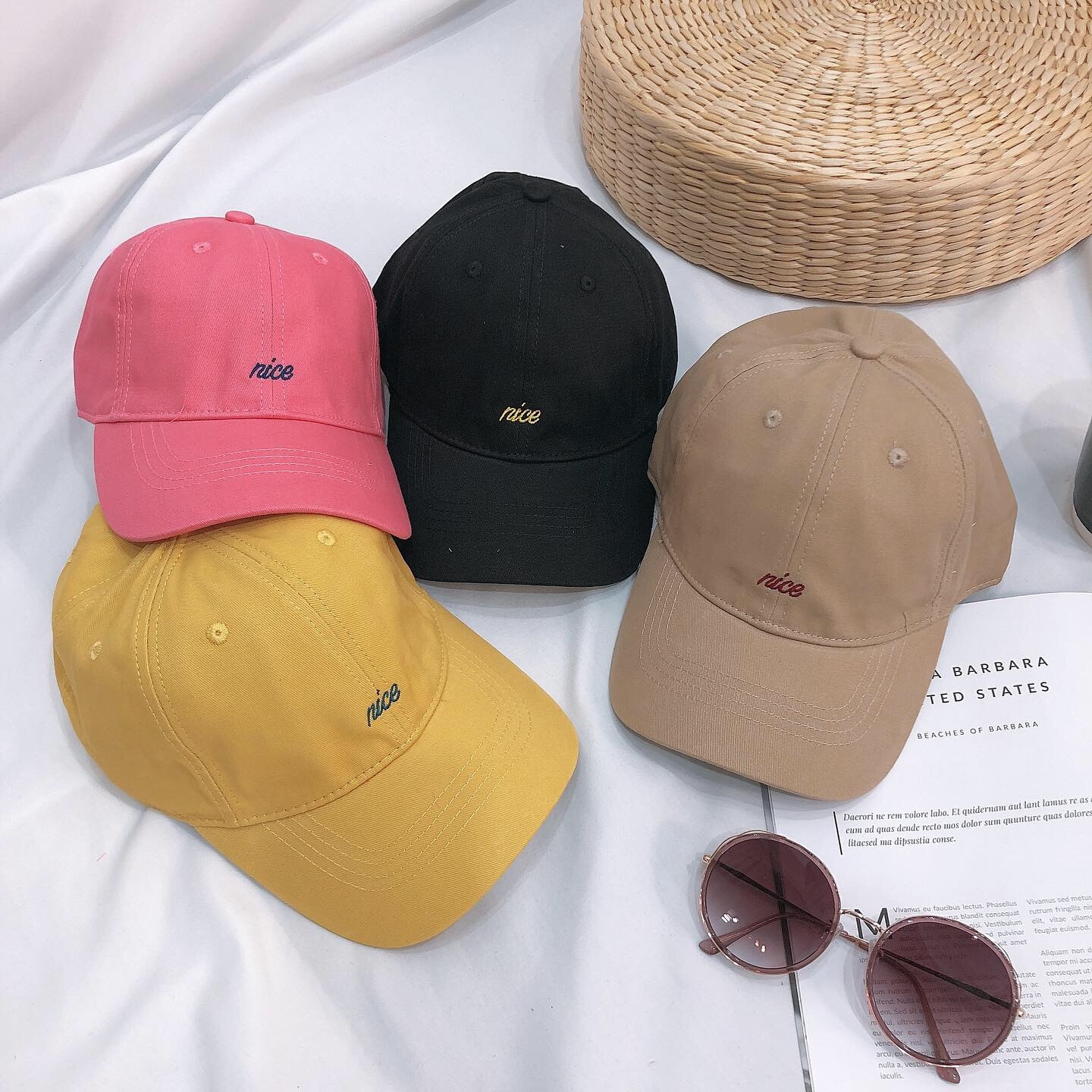 韓版nice老帽/四色