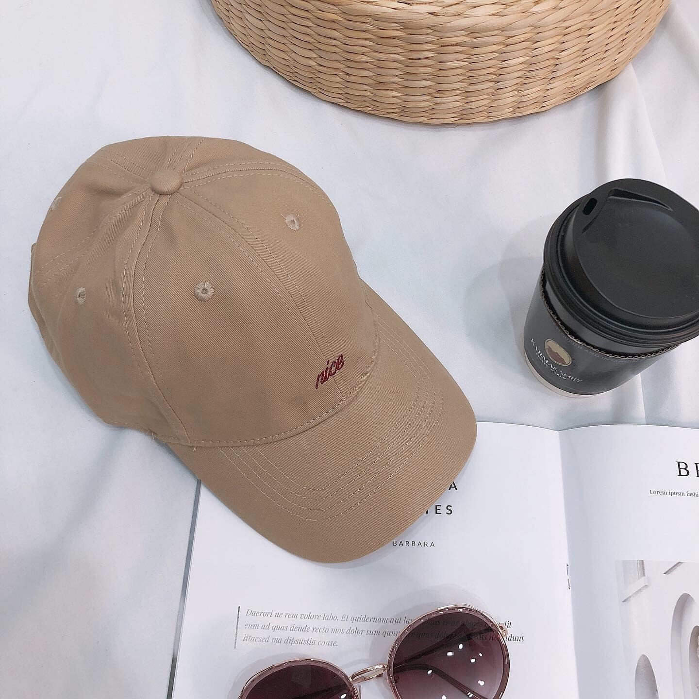 韓版nice老帽/四色