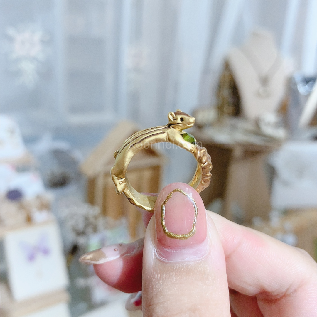 Palnart Poc 日本制松鼠戒指