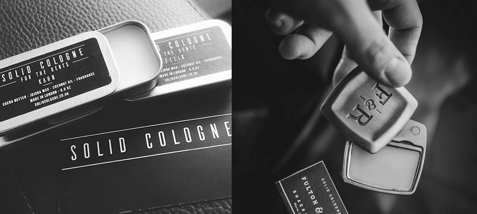 固態古龍水 - 通常是滑蓋設計,或是旋開設計,攜帶使用都很便利,重點是非常的俐落瀟灑!