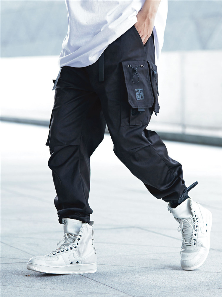 城市輕機能工裝束腳長褲