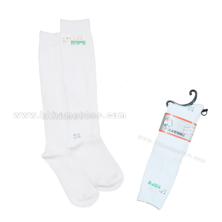 3對裝 PAUL de MARTOLL: 通學用直條三骨長襪 (15-16 至 24-26 碼)