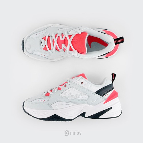 nike tekno pink orange