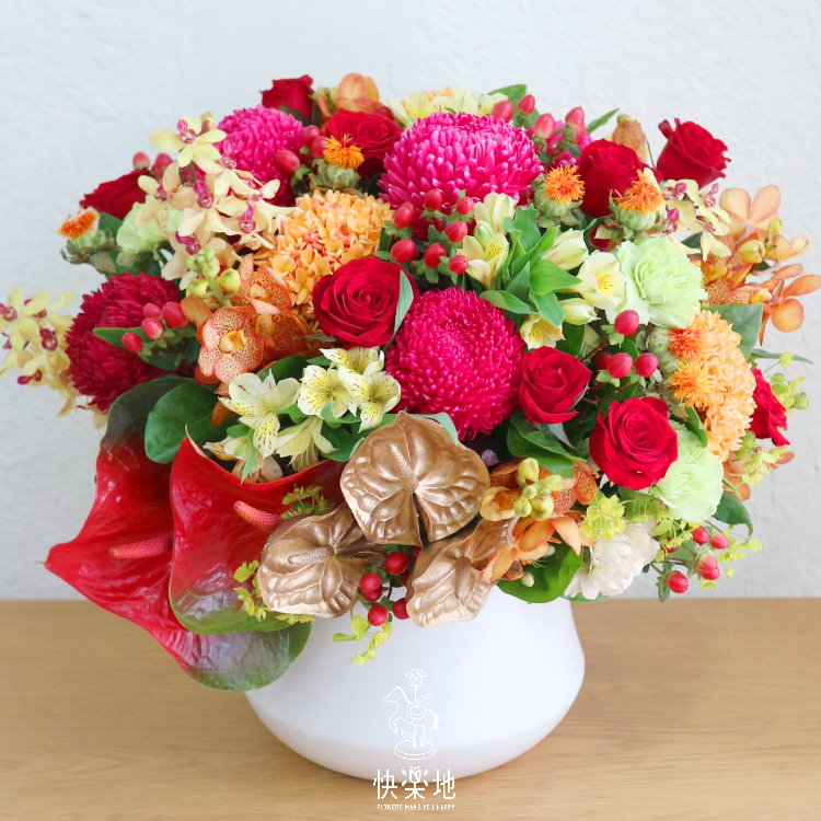 紅燦琉金 I 鮮花盆花  AF190550