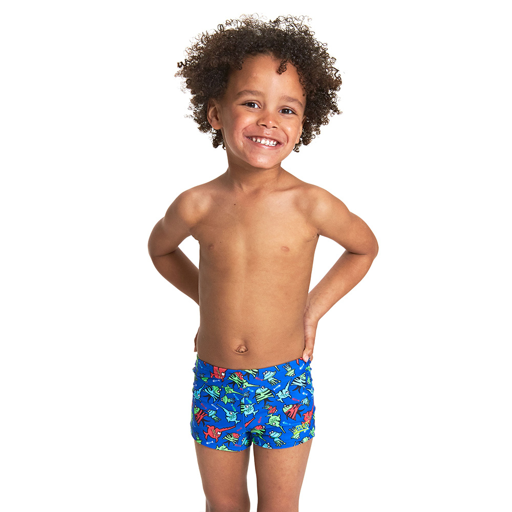 ZOGGS 幼童《聰明魚》四角泳褲