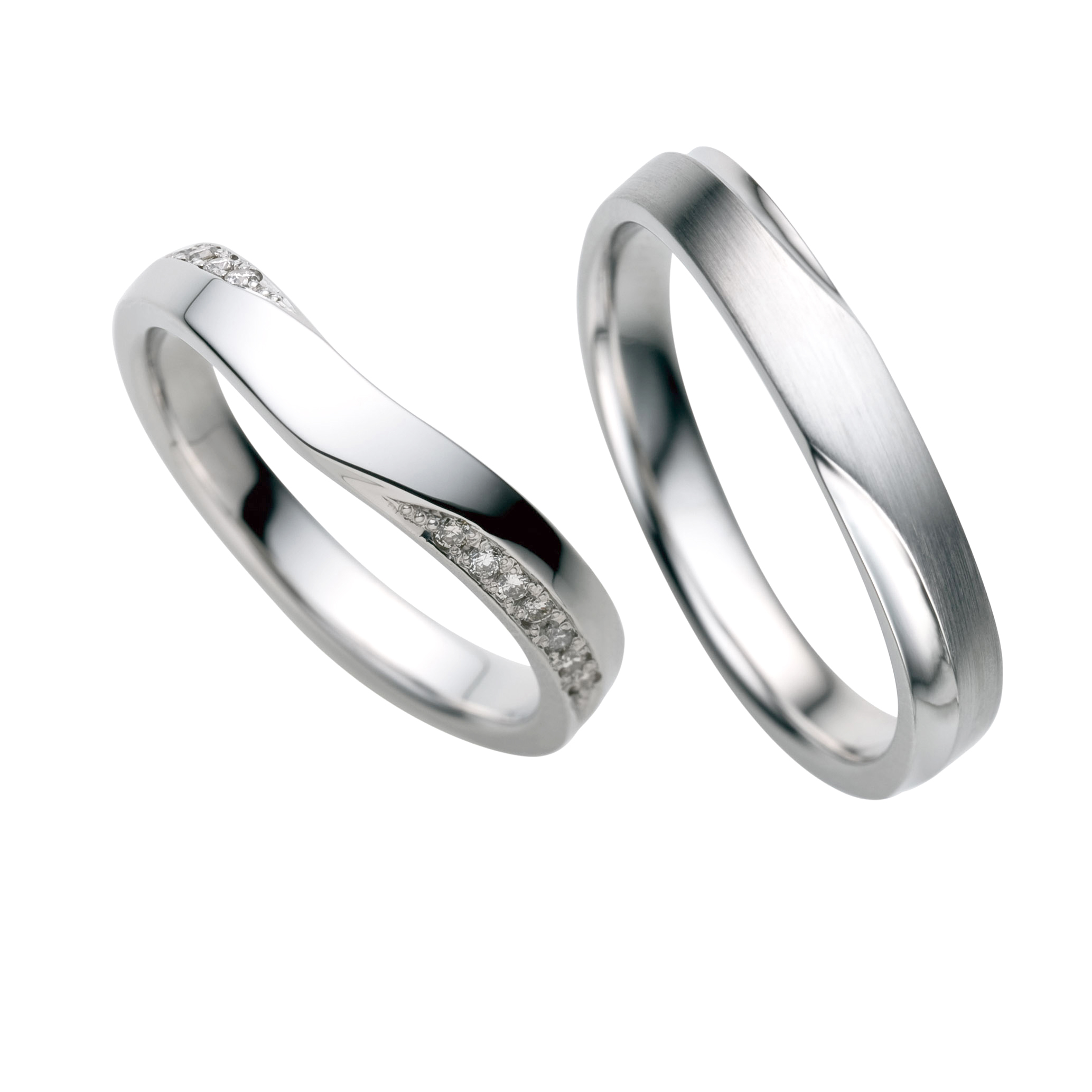 Something Blue - Pile session 鉑金 (Pt900) 結婚戒指