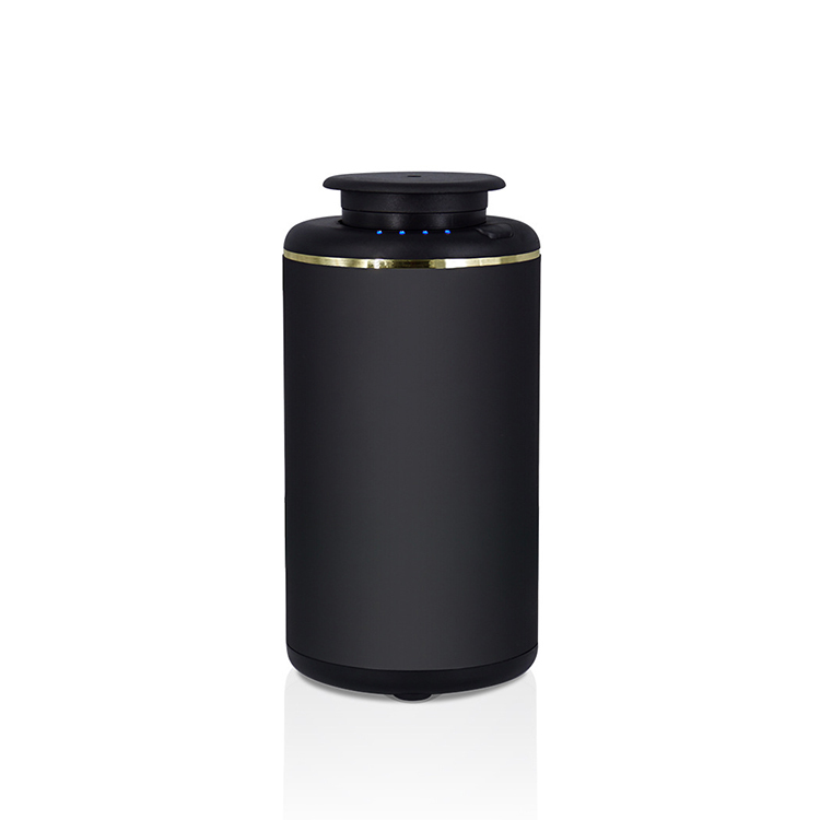 USB汽車、家居 圓柱形香薰擴香機 黑色 No:500243