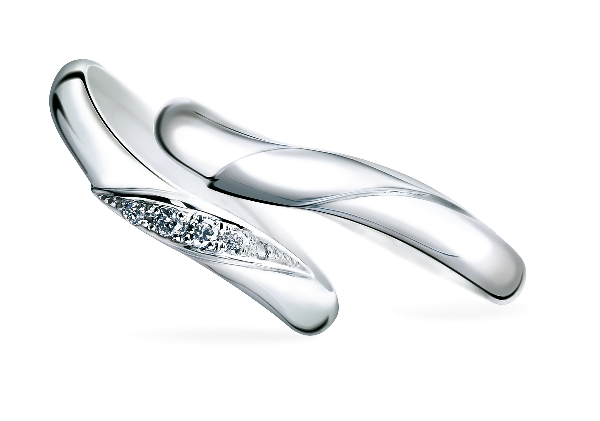 Something Blue - Spring Scene 鉑金 (Pt950) 結婚戒指