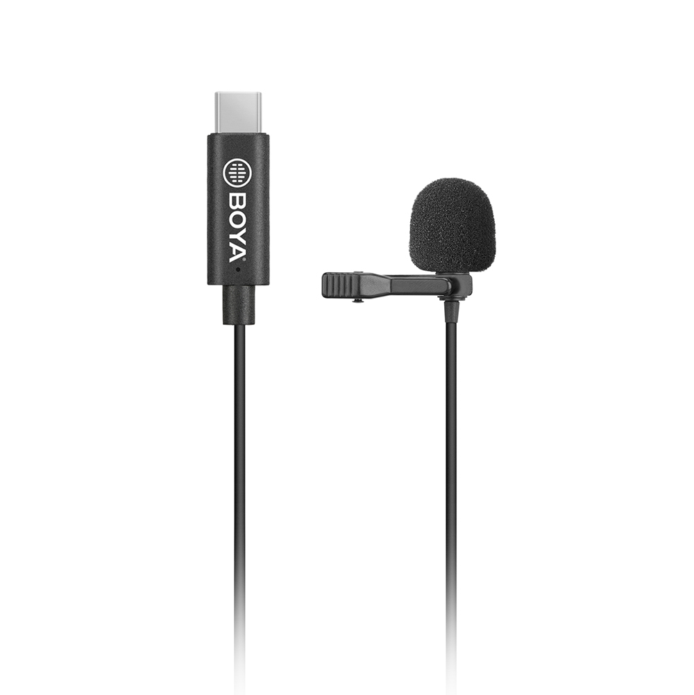 BOYA BY-M3安卓設備單麥頭全向型領夾式麥克風