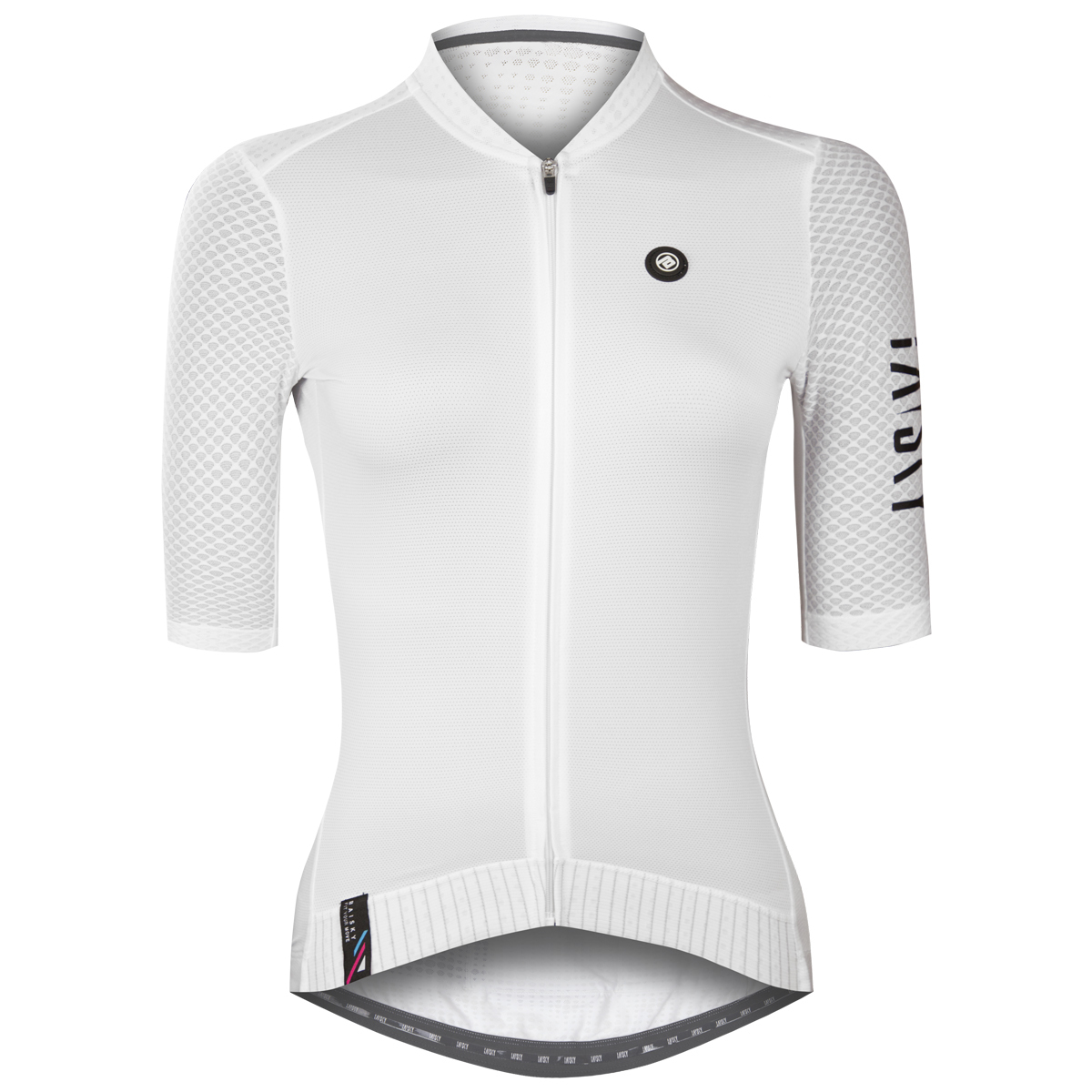 女款短車衣 潔淨 白