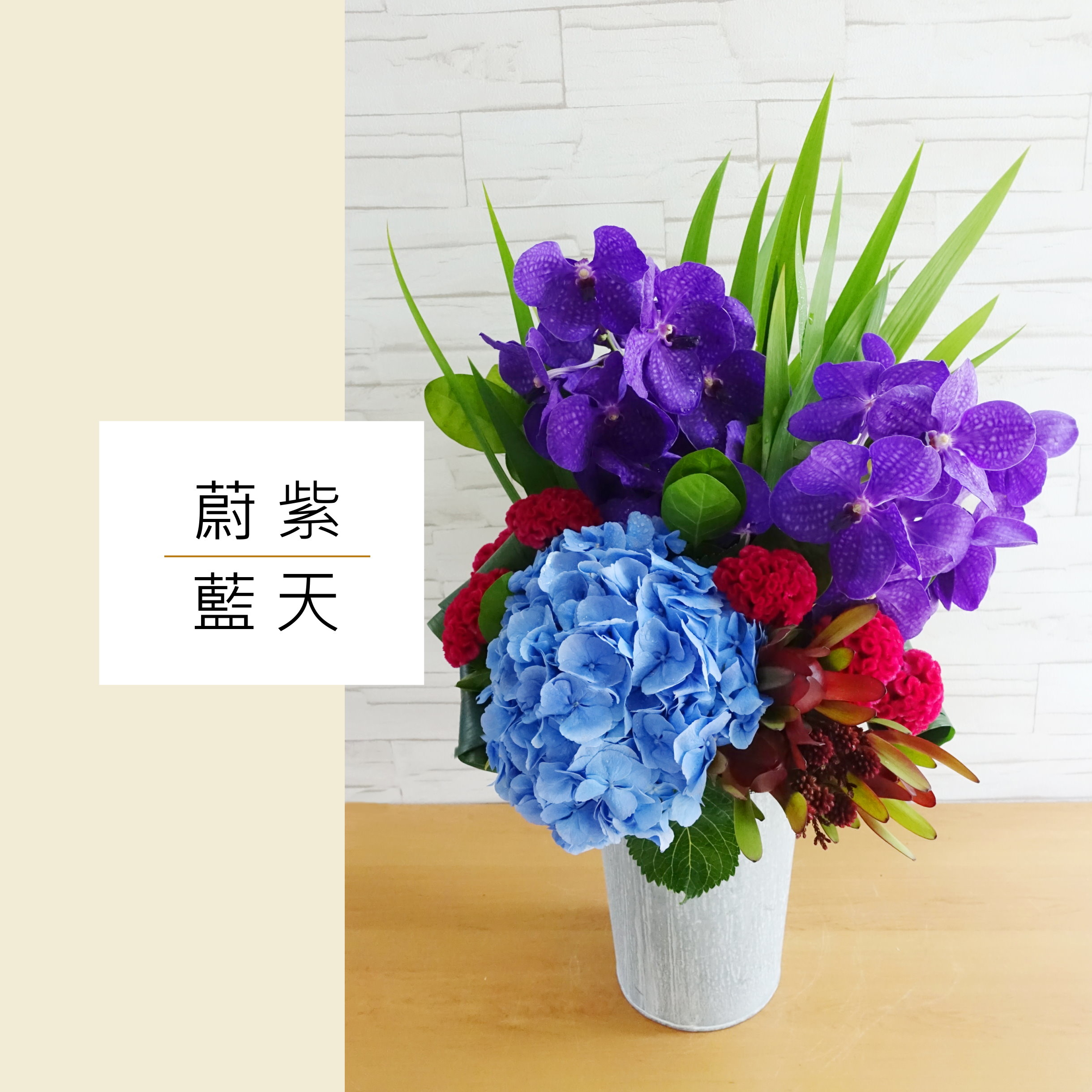 蔚紫藍天  AF190228