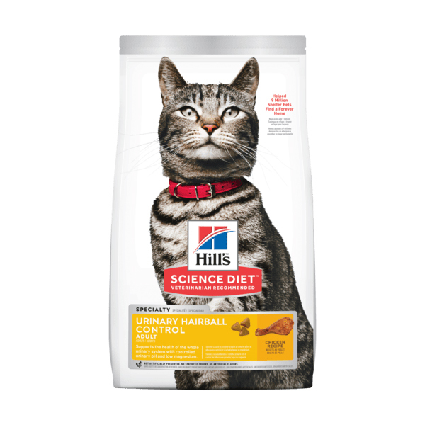 希爾思Hills 成貓泌尿毛球控制 (貓飼料)