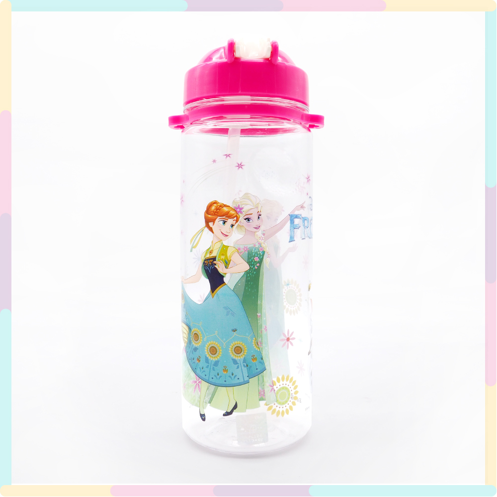Frozen冰雪奇緣 彈蓋式休閒水壺 600ml-33339