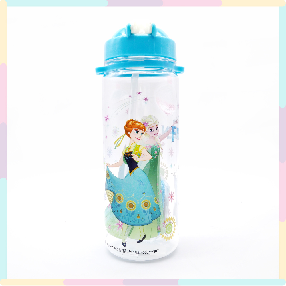 Frozen冰雪奇緣 彈蓋式休閒水壺 600ml-33339