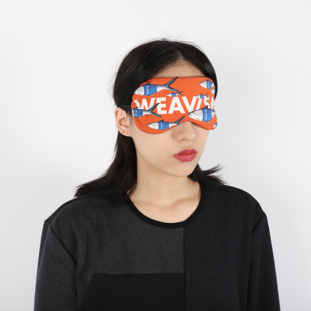 魚兒水中遊 膠原蛋白眼罩 - 橘