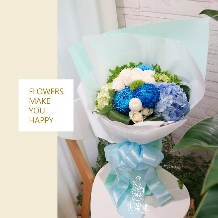 天晴日和 I 花束 I 鮮花 BF190301