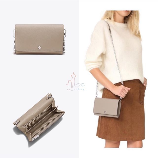 ［美國現貨］Tory Burch Robinson Chain Wallet