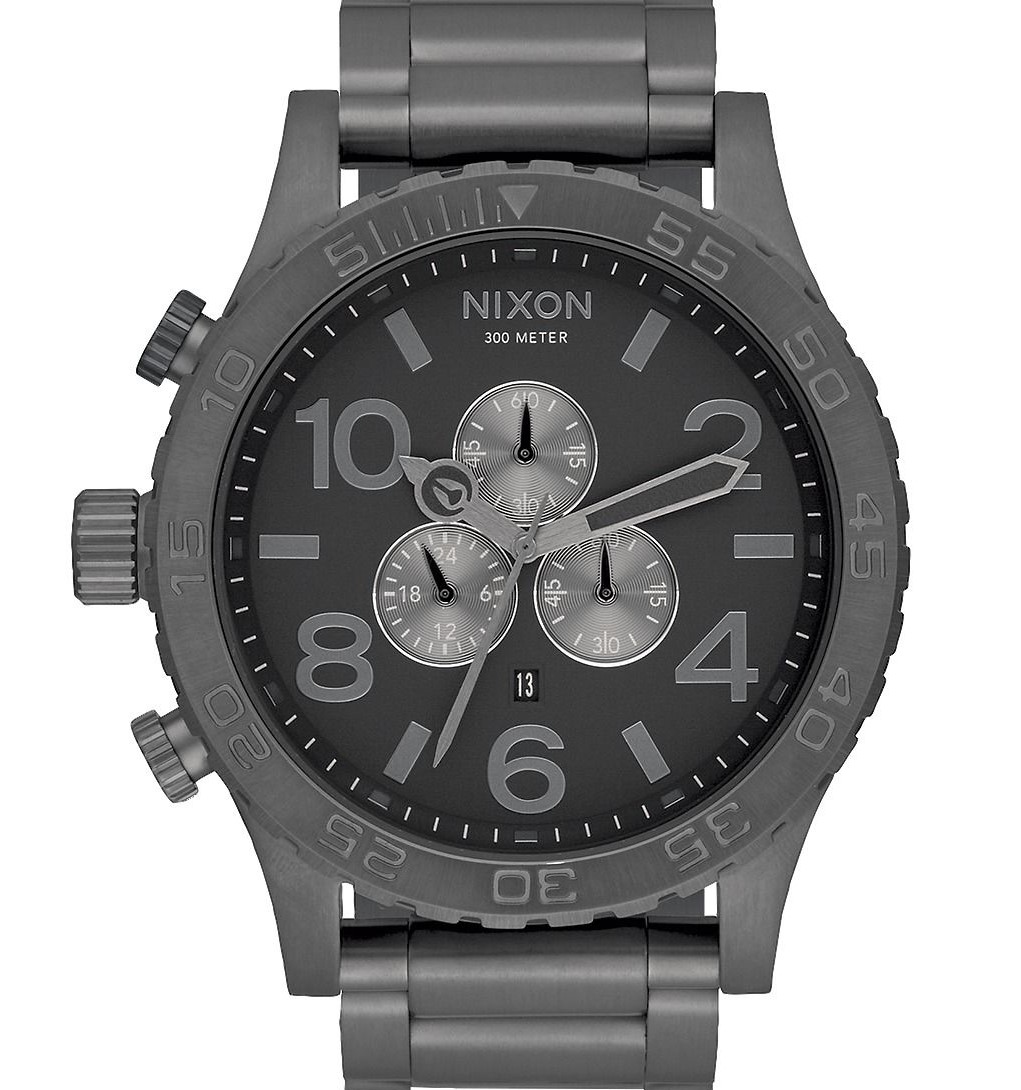 萬年鐘錶 - NIXON 尼克森 THE 51-30  CHRONO 計時碼表系列 300M防水 A083-632  錶徑51MM