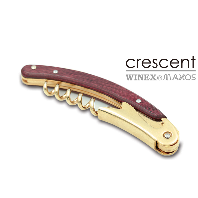 WINEX&MAXOS CRESCENT 三日月 開瓶器/金色