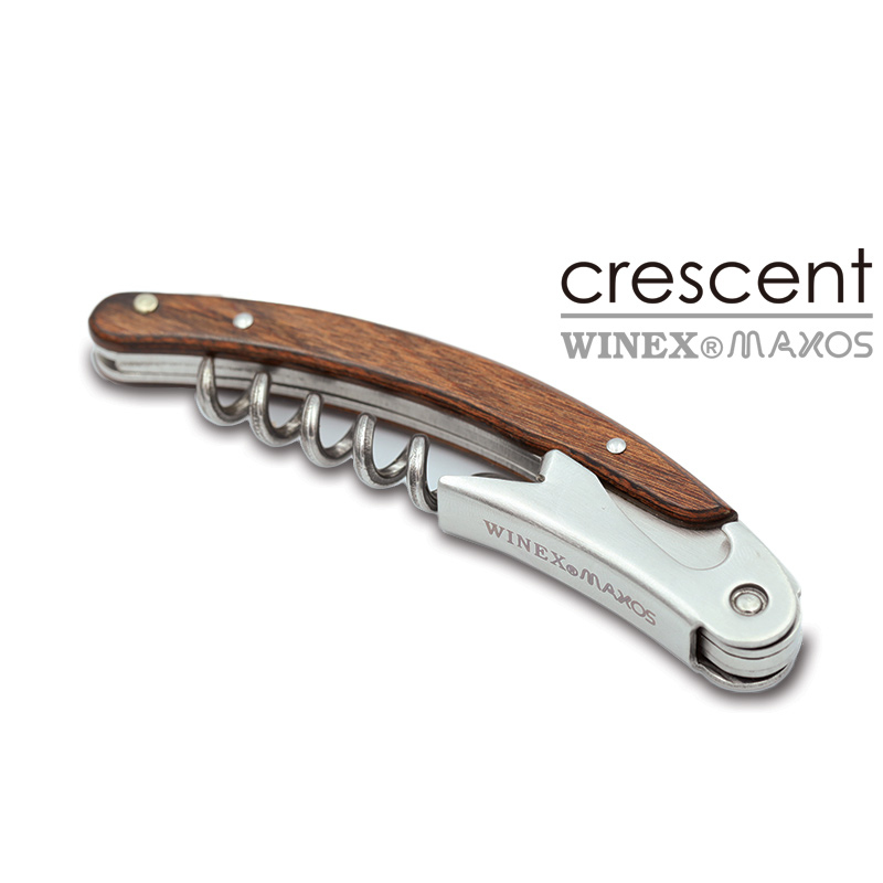 WINEX&MAXOS CRESCENT 三日月 開瓶器/咖啡色