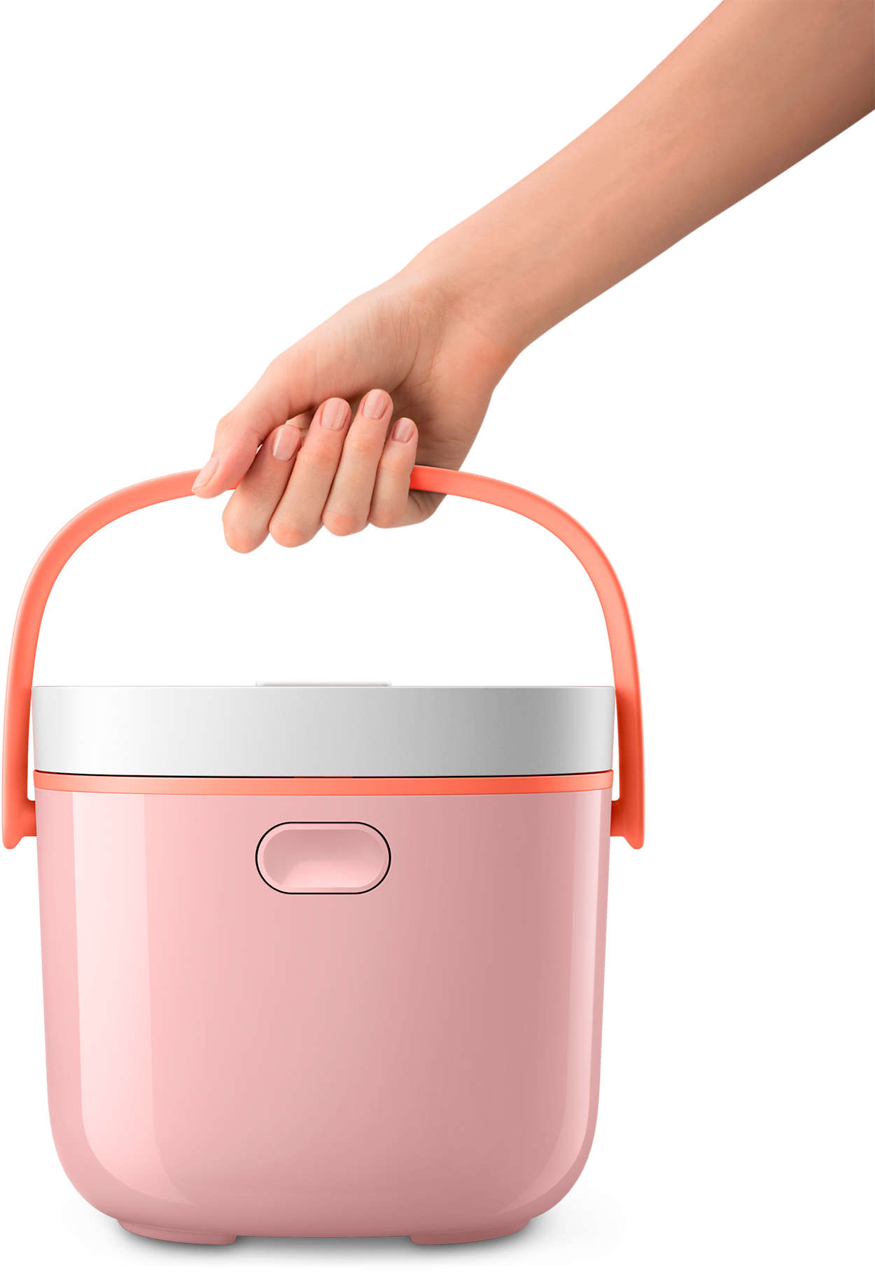 philips mini rice cooker pink