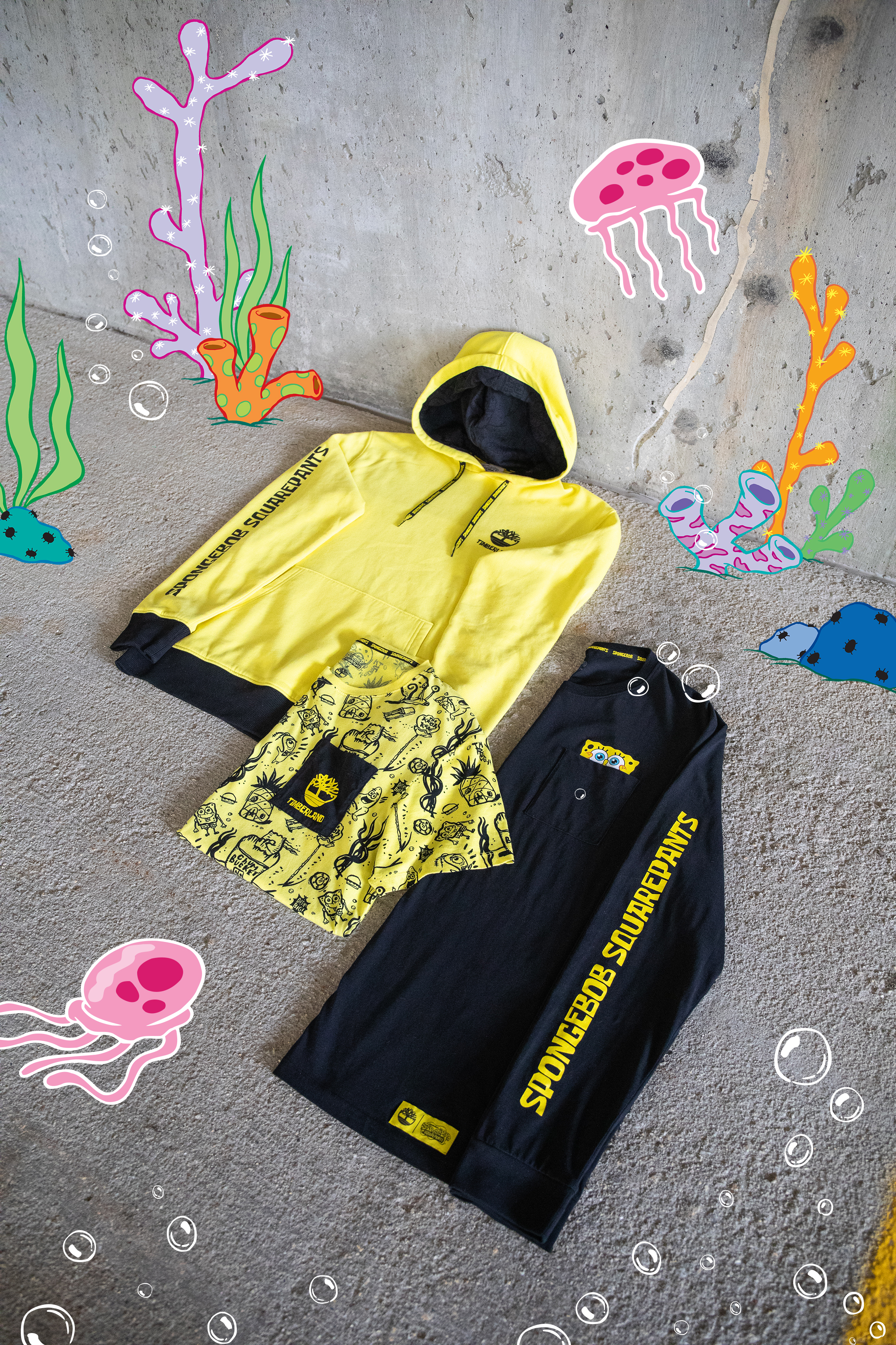 Spongebob timberland clearance hoodie