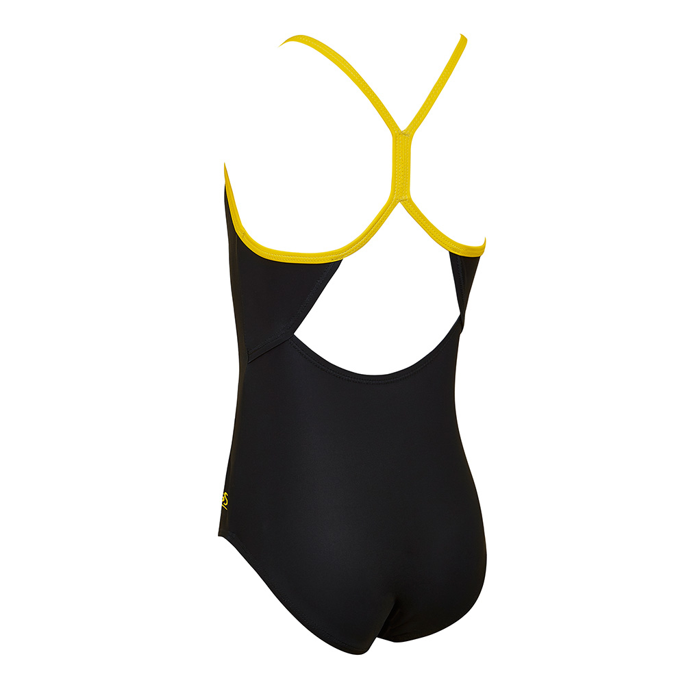 ZOGGSx正義聯盟 青少女 蝙蝠俠運動型連身泳衣