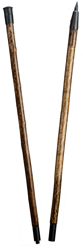 GASTROCK 德國榛木狩獵杖登山杖營柱(兩段式)