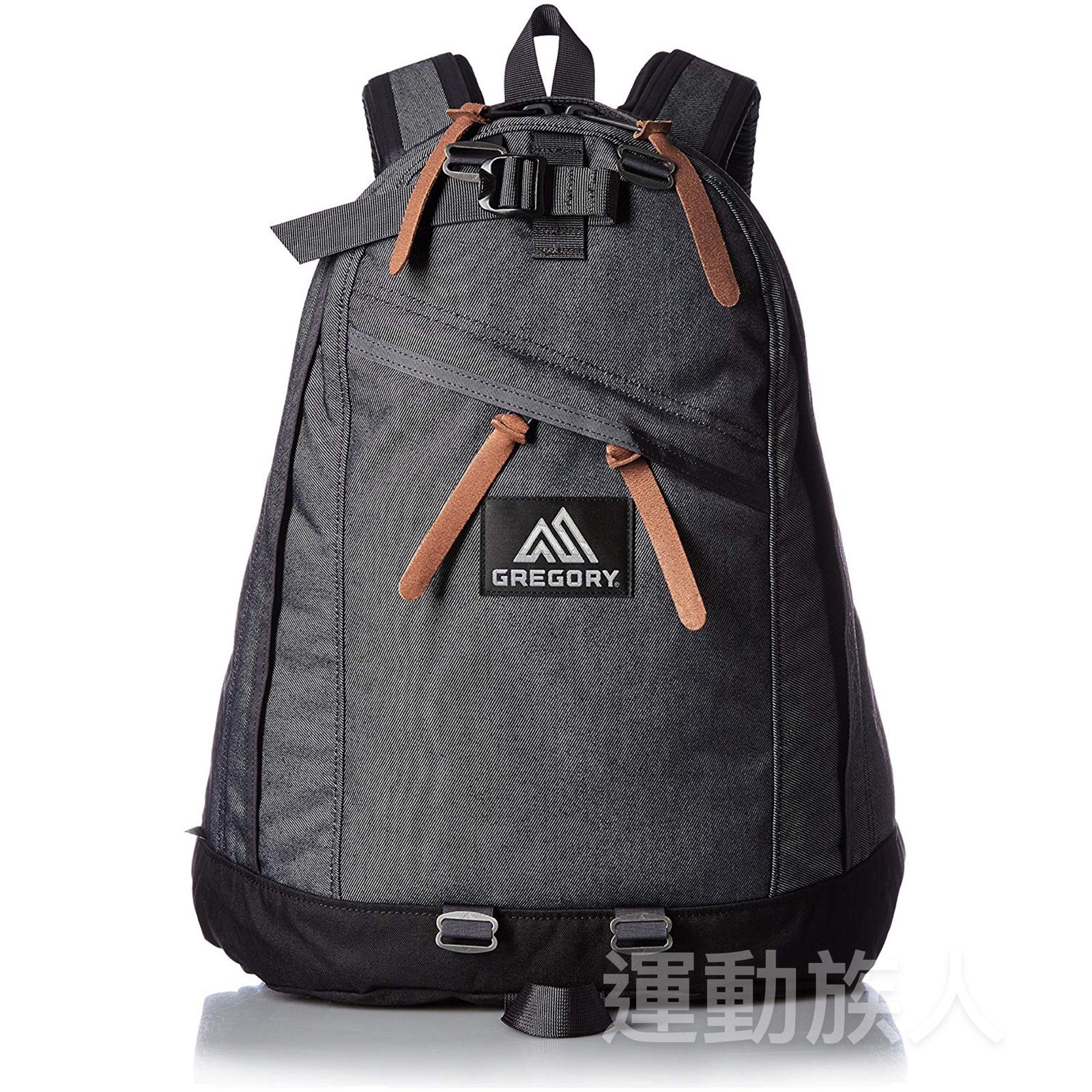 運動族人】26L Gregory DAY 牛仔藍灰背囊/ 書包