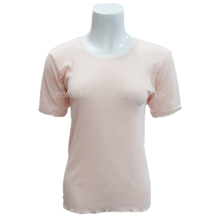 2件裝 chi chi: 女裝花邊圓領短袖衫 (F / XL碼)