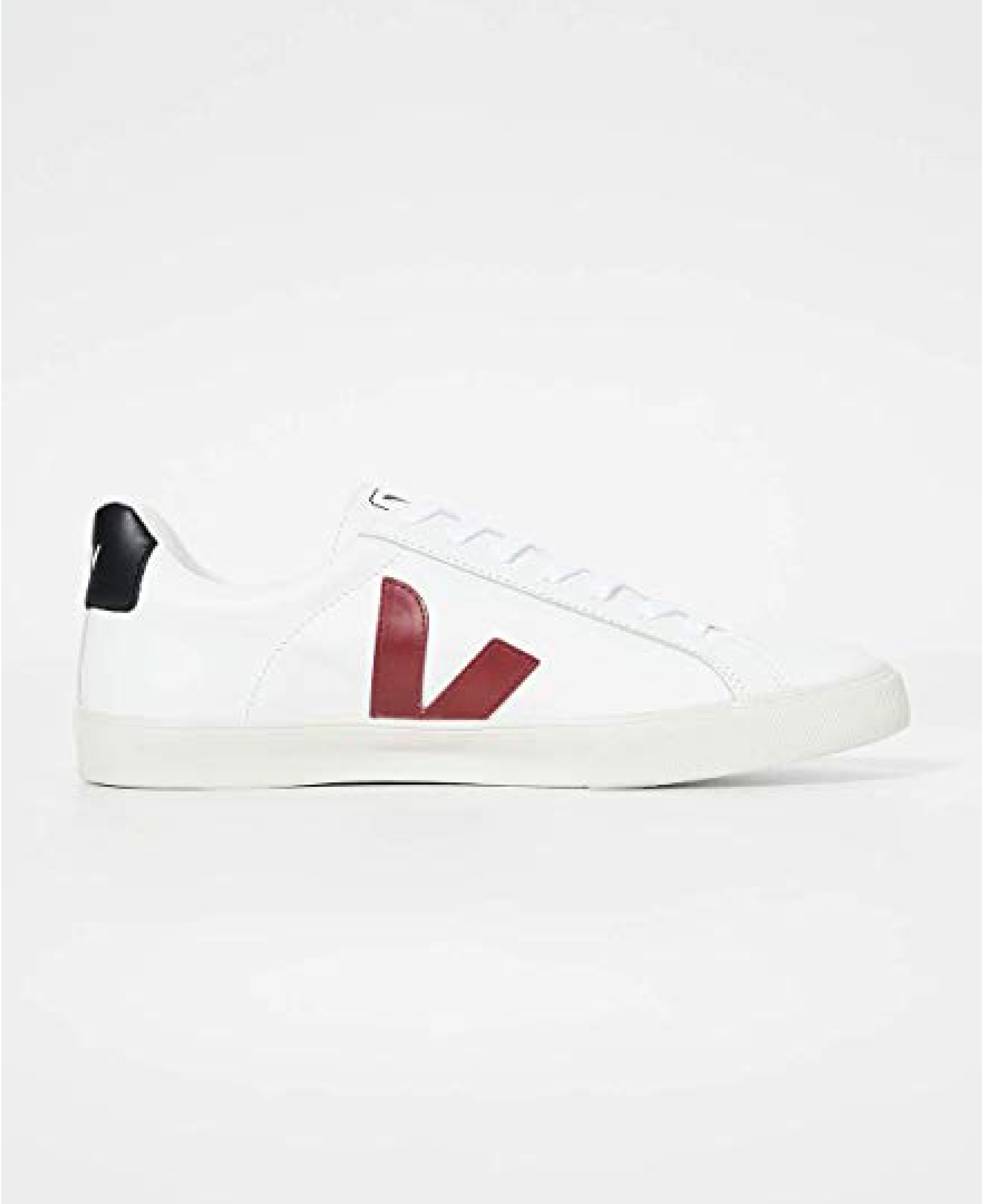 esplar leather white marsala black