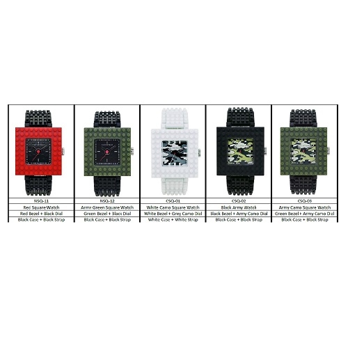 Nanoblock 方框系列樂高積木錶 