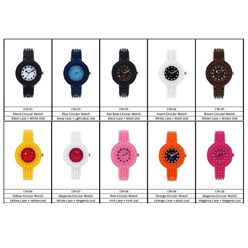 Nanoblock 圓殼系列迷你積木錶 CIR系列