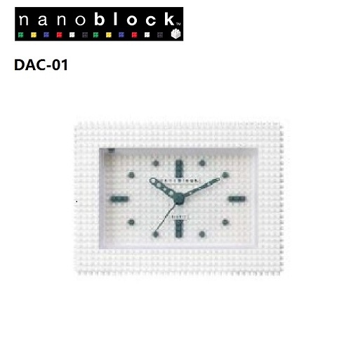 Nanoblock 長方型鬧鐘 DAC 系列