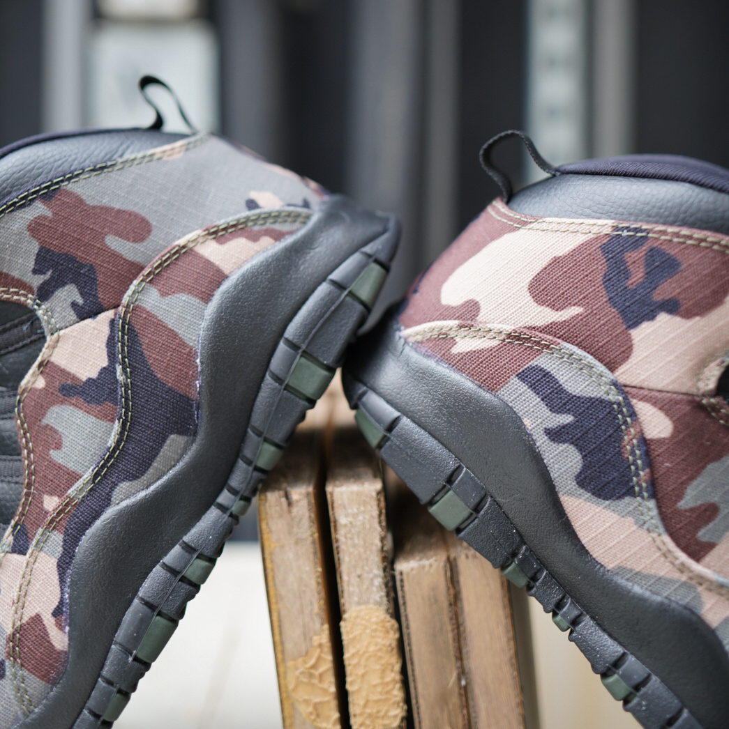 [現貨] Air Jordan 10 Retro 'Woodland Camo' 310805-201
