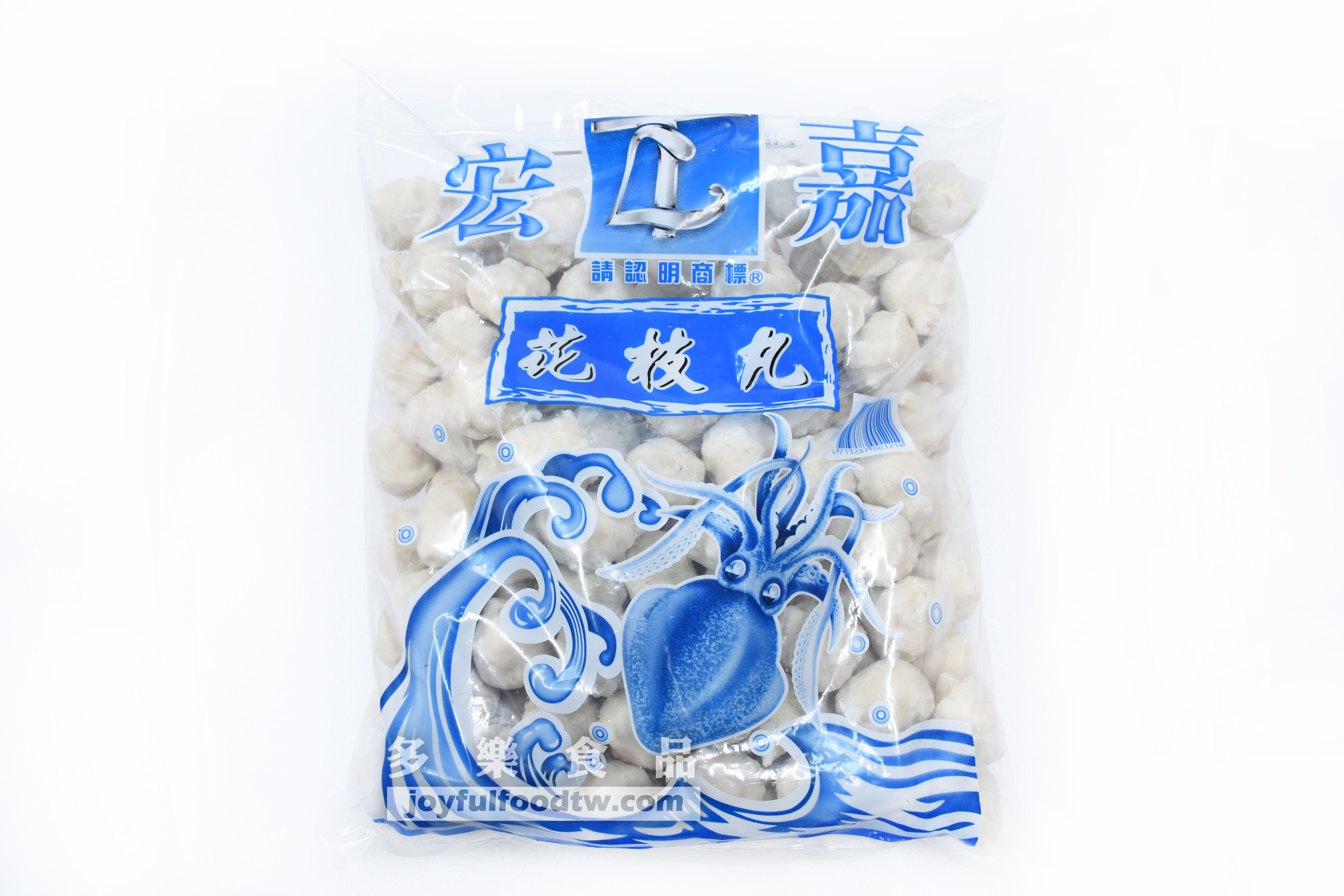 花枝丸-宏團B(藍袋)-3公斤