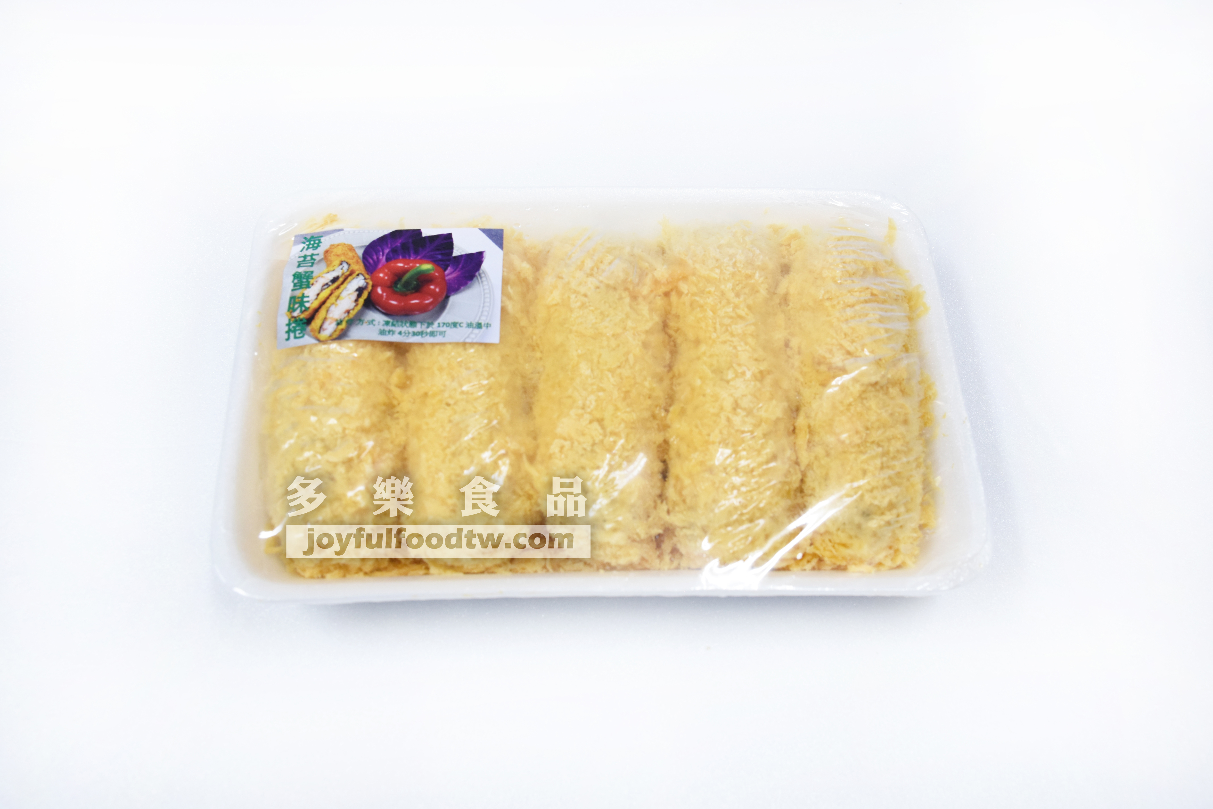 海苔蟹味捲5入-325克