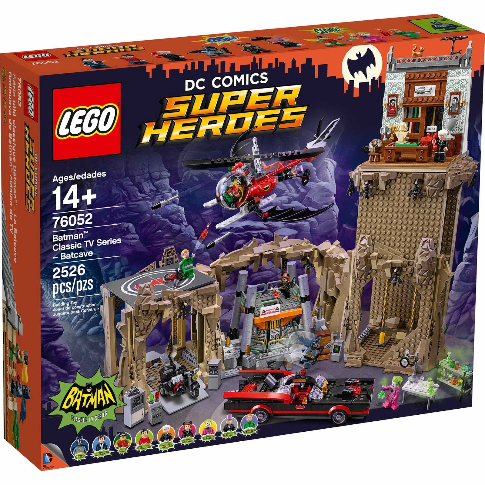 LEGO 76052 DC Super Heroes - Batman™ Classic TV Series – Batcave