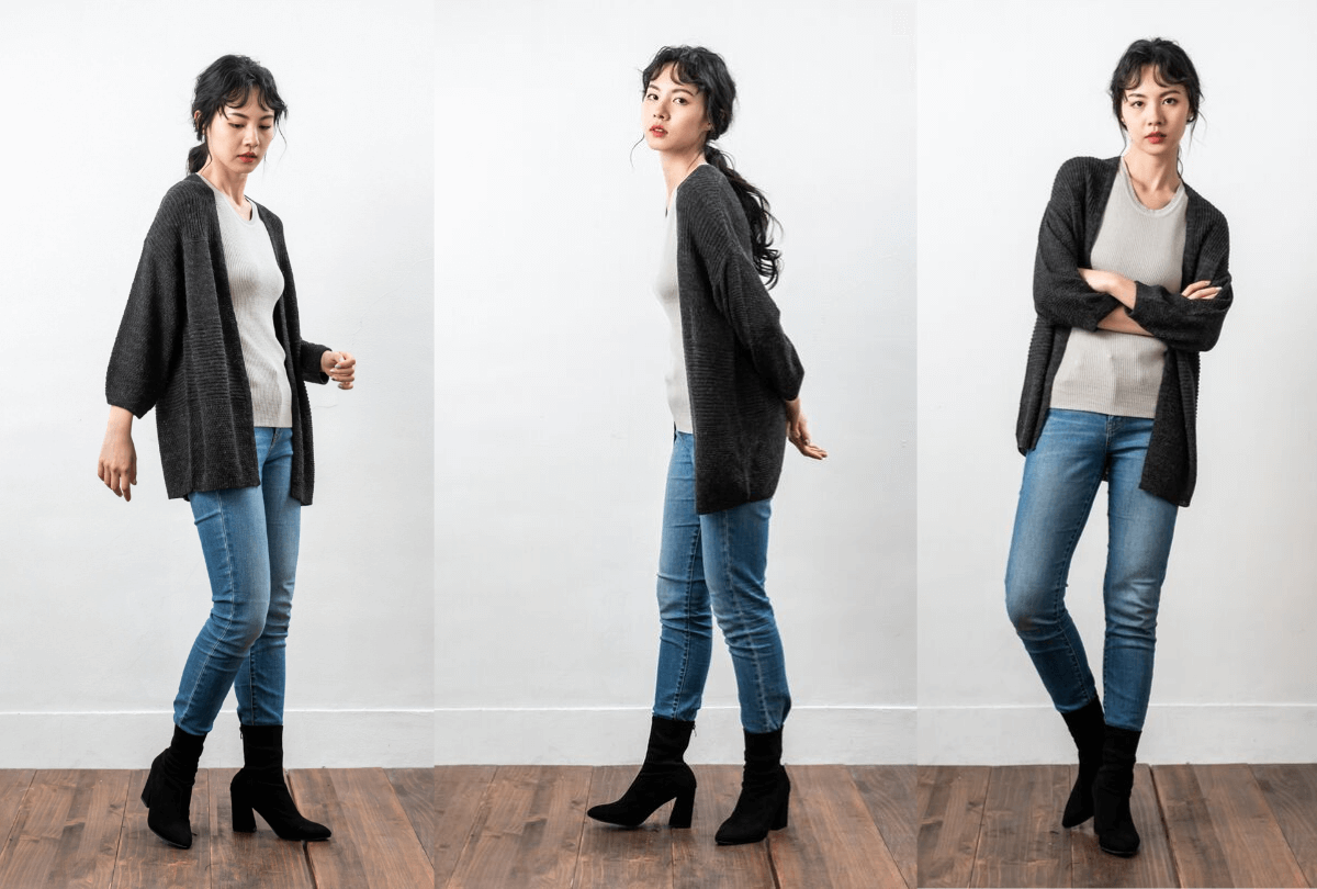 MIT針織外套-深灰色