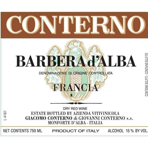Giacomo Conterno Vigna Francia Barbera d’Alba 2020 (V95)
