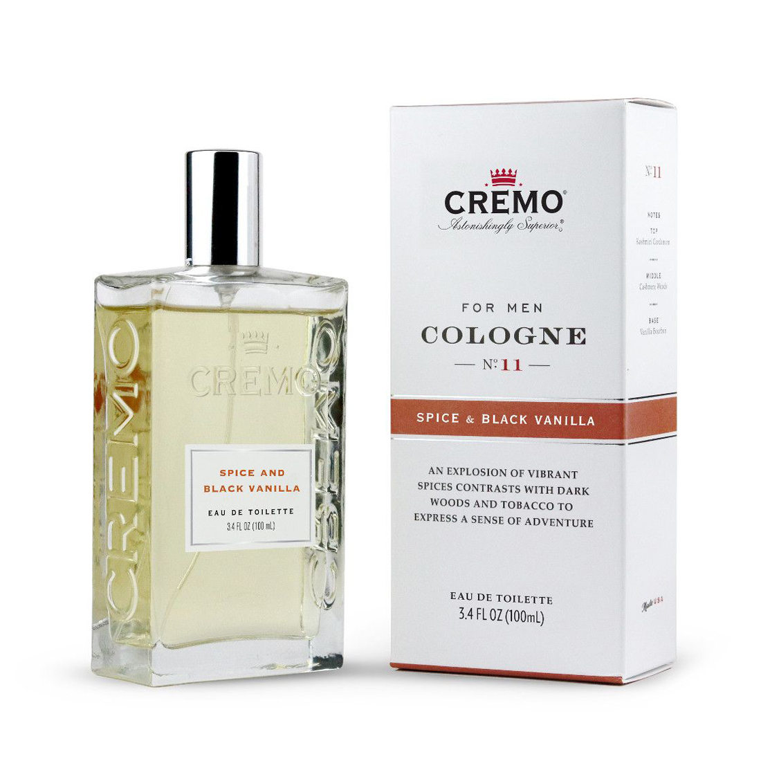 美國 Cremo - 菸草雪茄 男性古龍香水