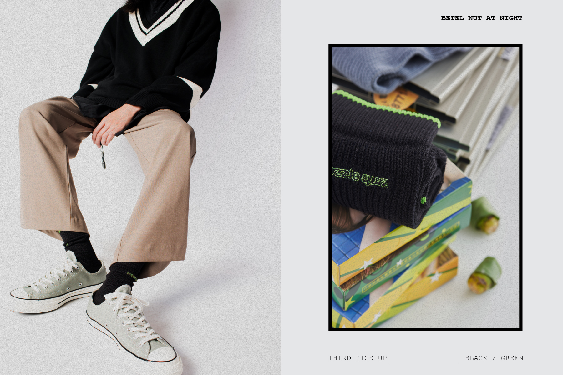 台灣機能襪履品牌 nozzle quiz 2019 F/W 以「在你心中『台灣』是什麼顏色？」為主題推出 LAYERS 新款6色襪款，以獨有的台味融入日常穿搭。