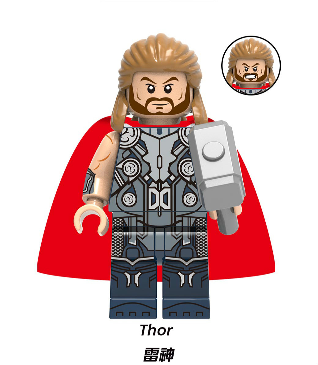 Thor Avengers Custom Minifigs Minifigures Lego